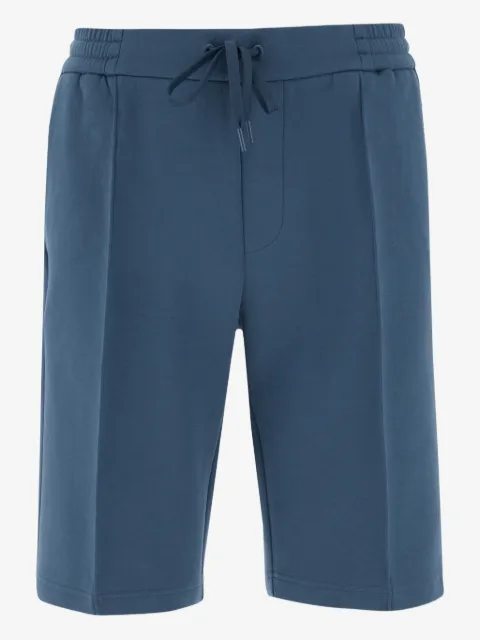 Boggi Milano bermuda shorts in lightweight cotton blend scuba