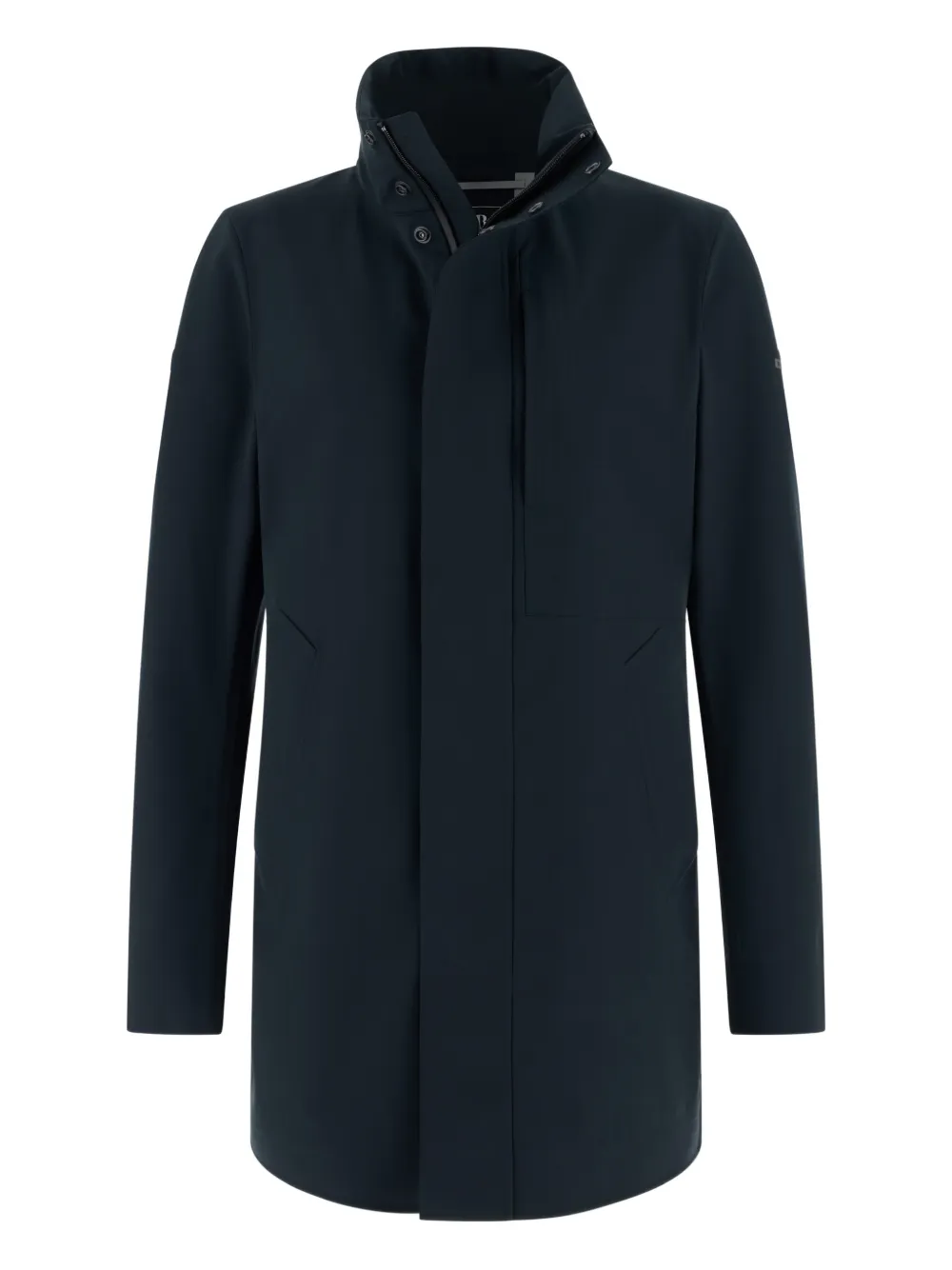 Boggi Milano technical patch car coat - Blu