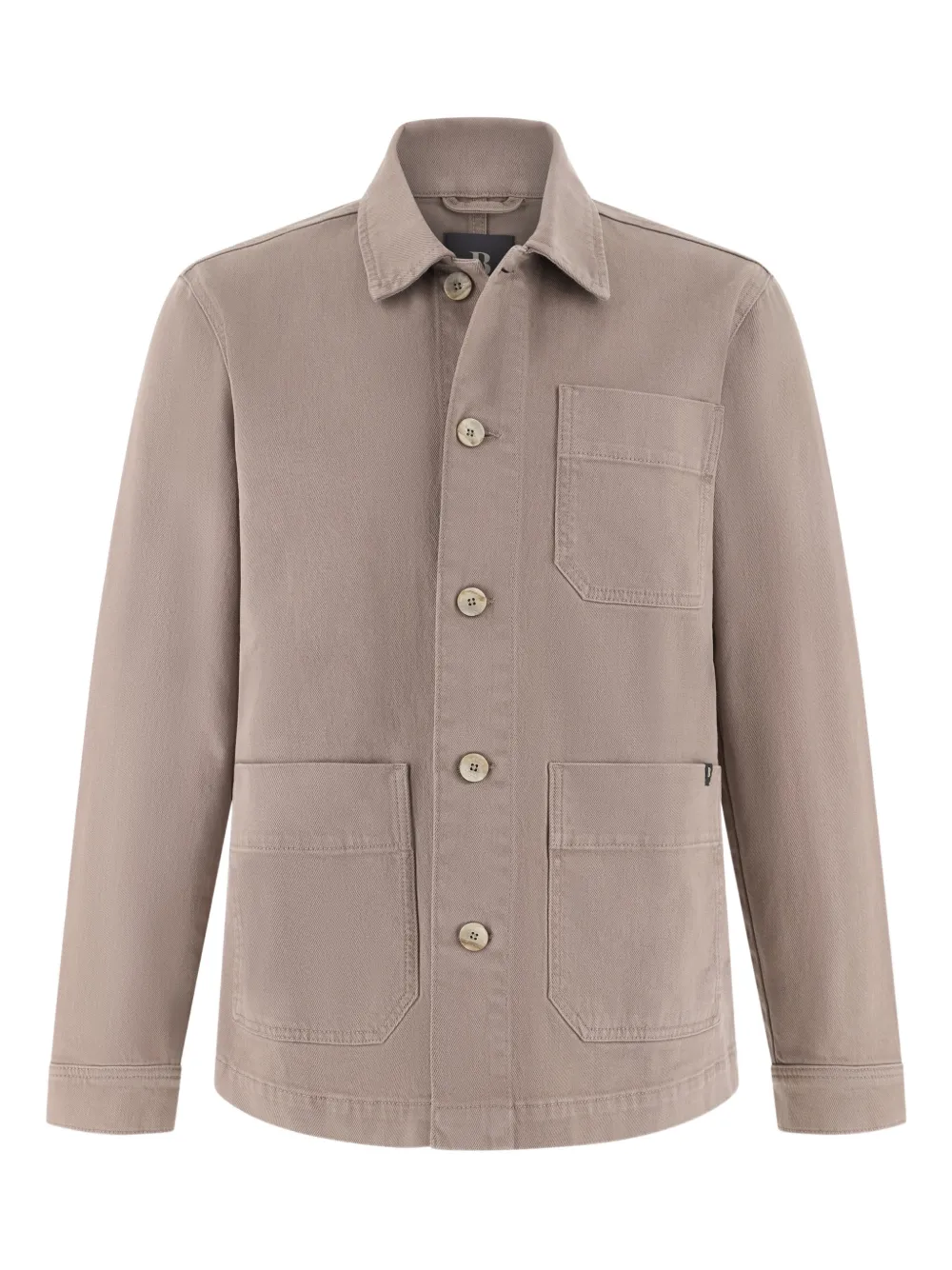 Boggi Milano buttoned shirt jacket - Toni neutri