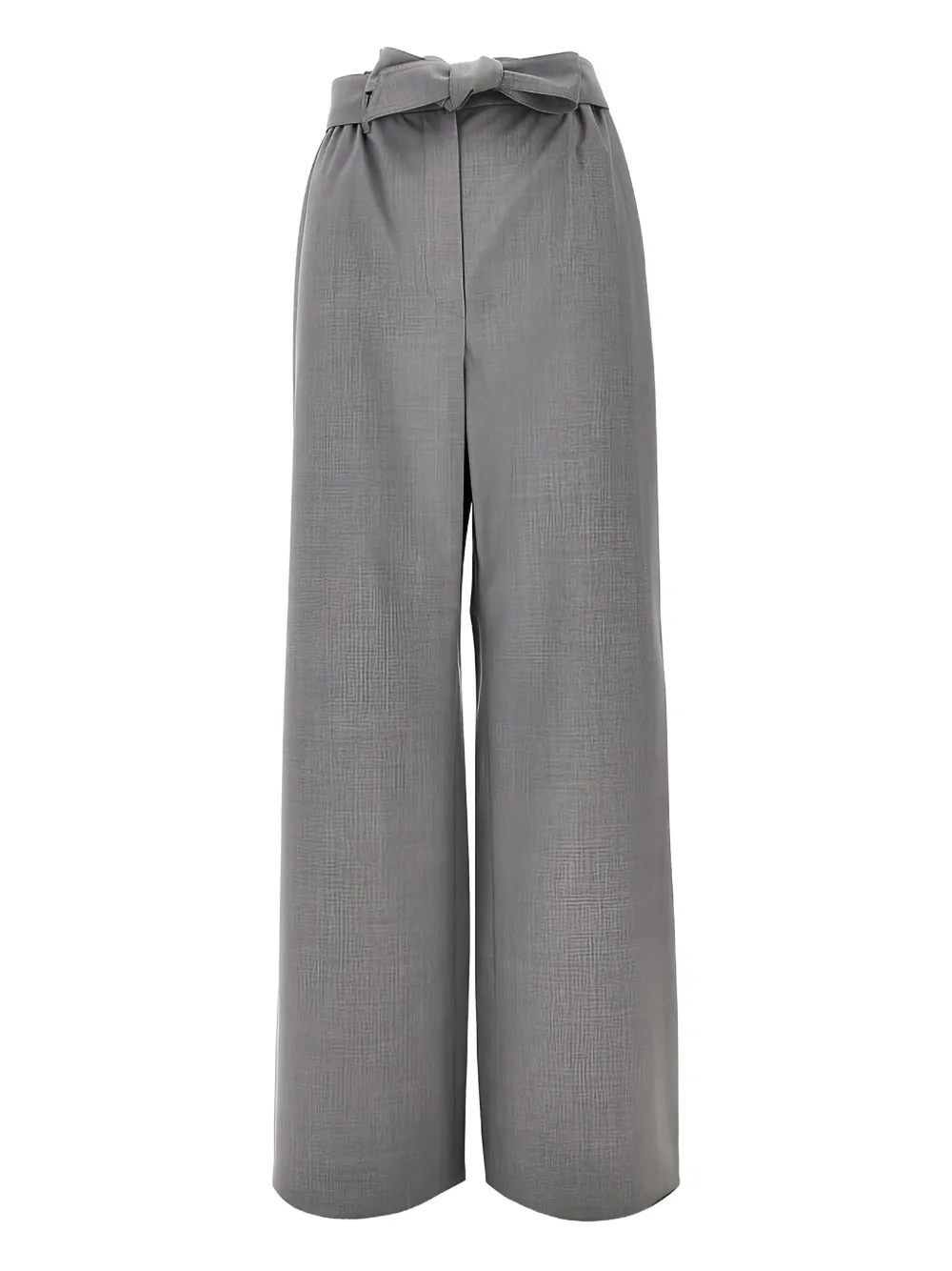 Max Mara belted trousers - Grau