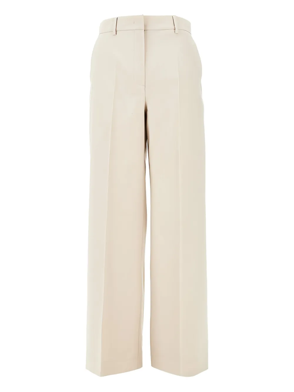 Weekend Max Mara Angola Tailored Trousers In Neutral