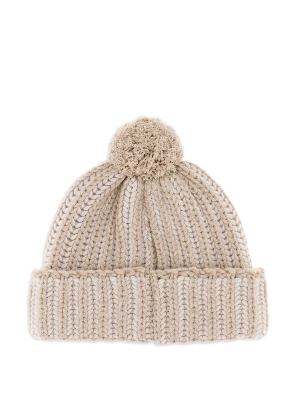 FENDI Muts met geborduurde pompon - Beige