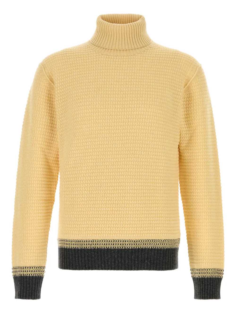 Zegna roll-neck cashmere sweater - Giallo