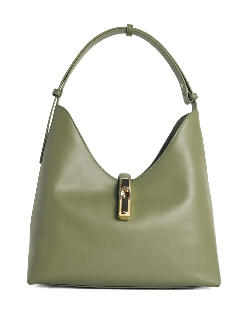 Furla Goccia leather shoulder bag - Verde