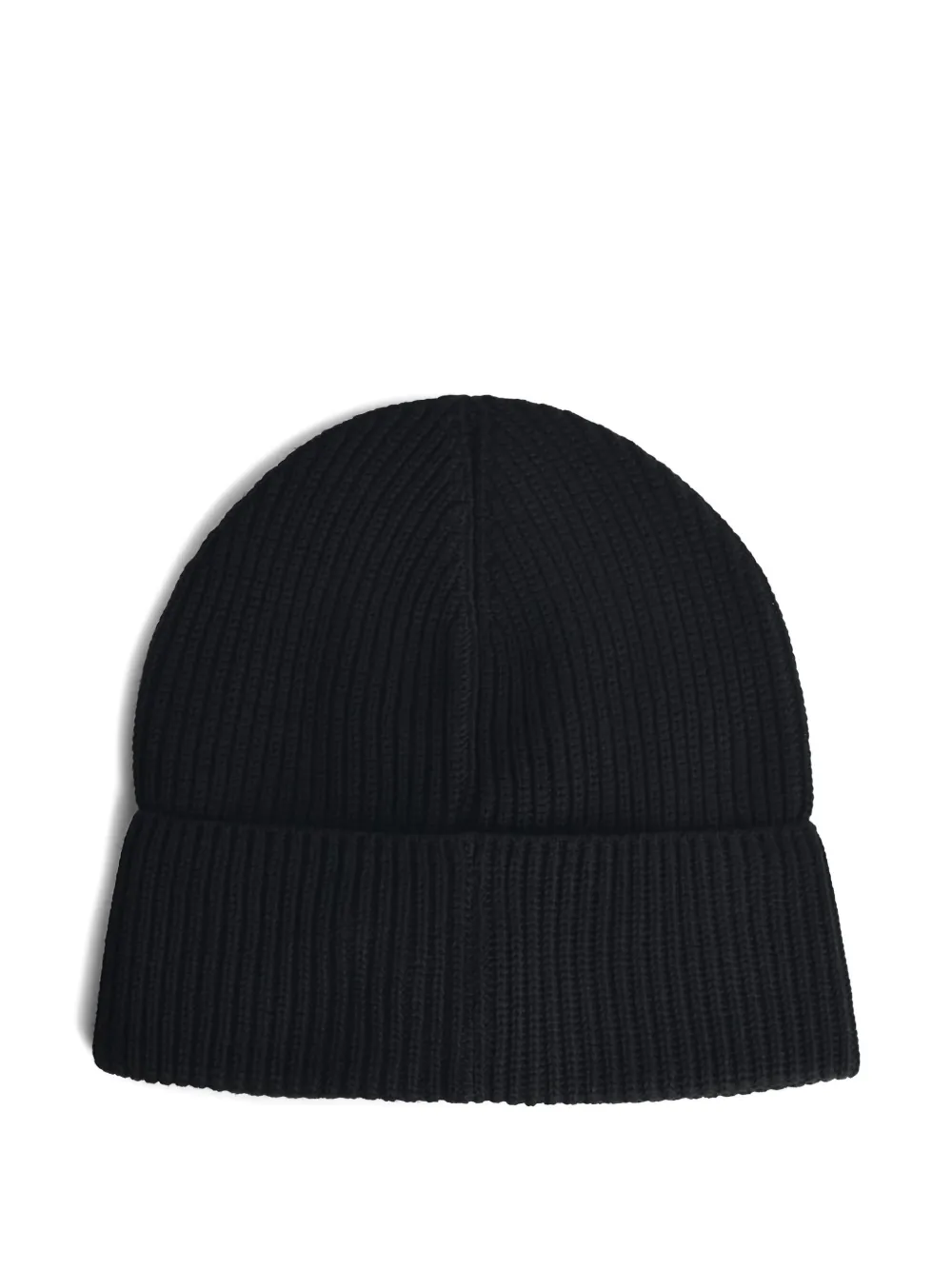 Moncler TRICOT  BLACK COTTON BEANIE | Image 2