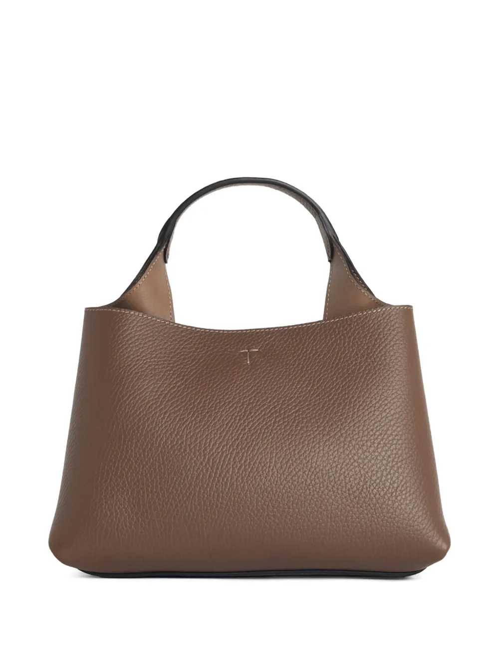 Tod's shopper met logo-reli&euml;f - Bruin