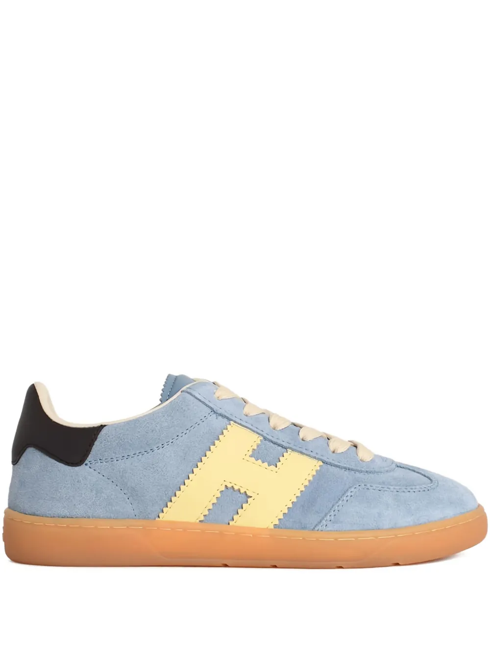 Hogan COOL LIGHT BLUE SUEDE SNEAKERS Blauw
