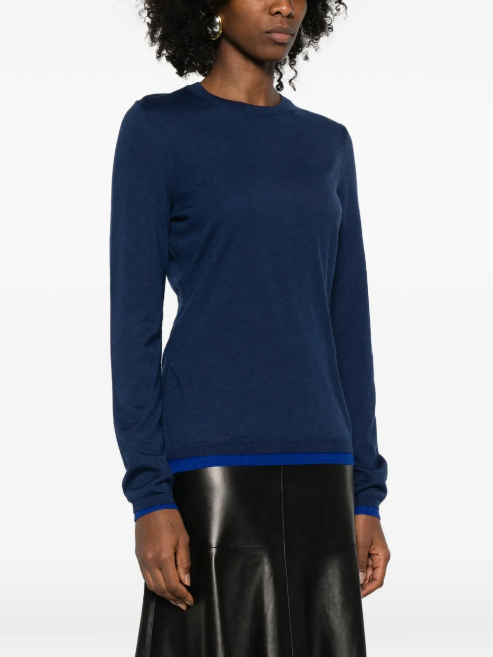 Gabriela Hearst Trui met ronde hals Blauw