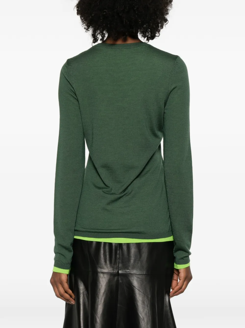 Gabriela Hearst Trui met ronde hals Groen