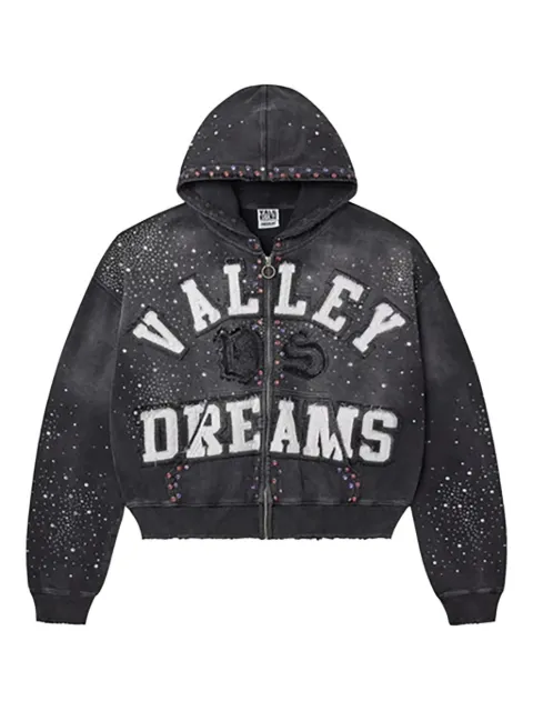 Vale classico zip-up hoodie