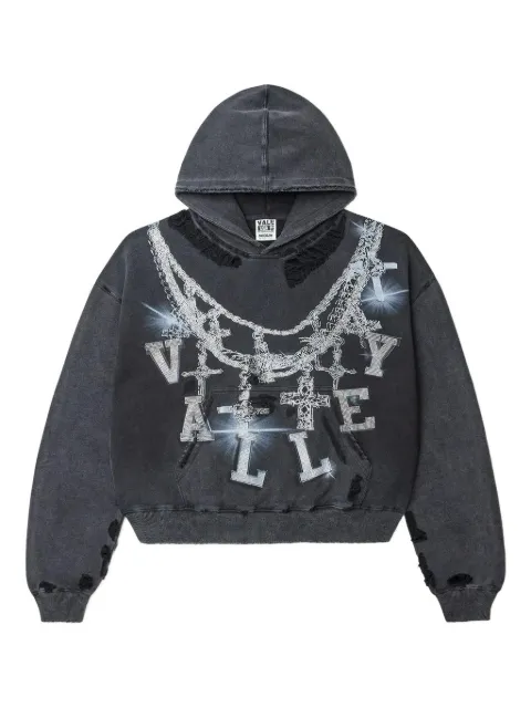 Vale hoodie con estampado Big Chain