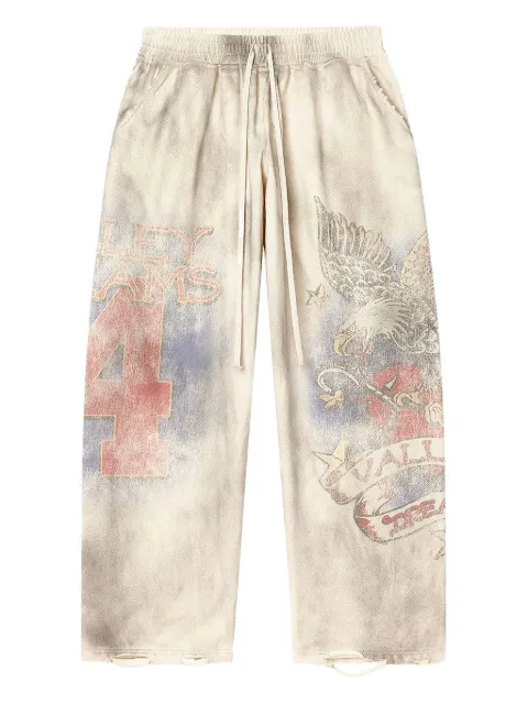 Vale Nostalgia graphic-print track pants