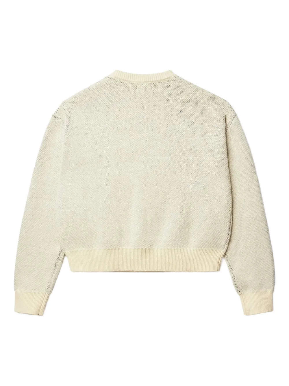 Vale logo-lettering sweater - Beige