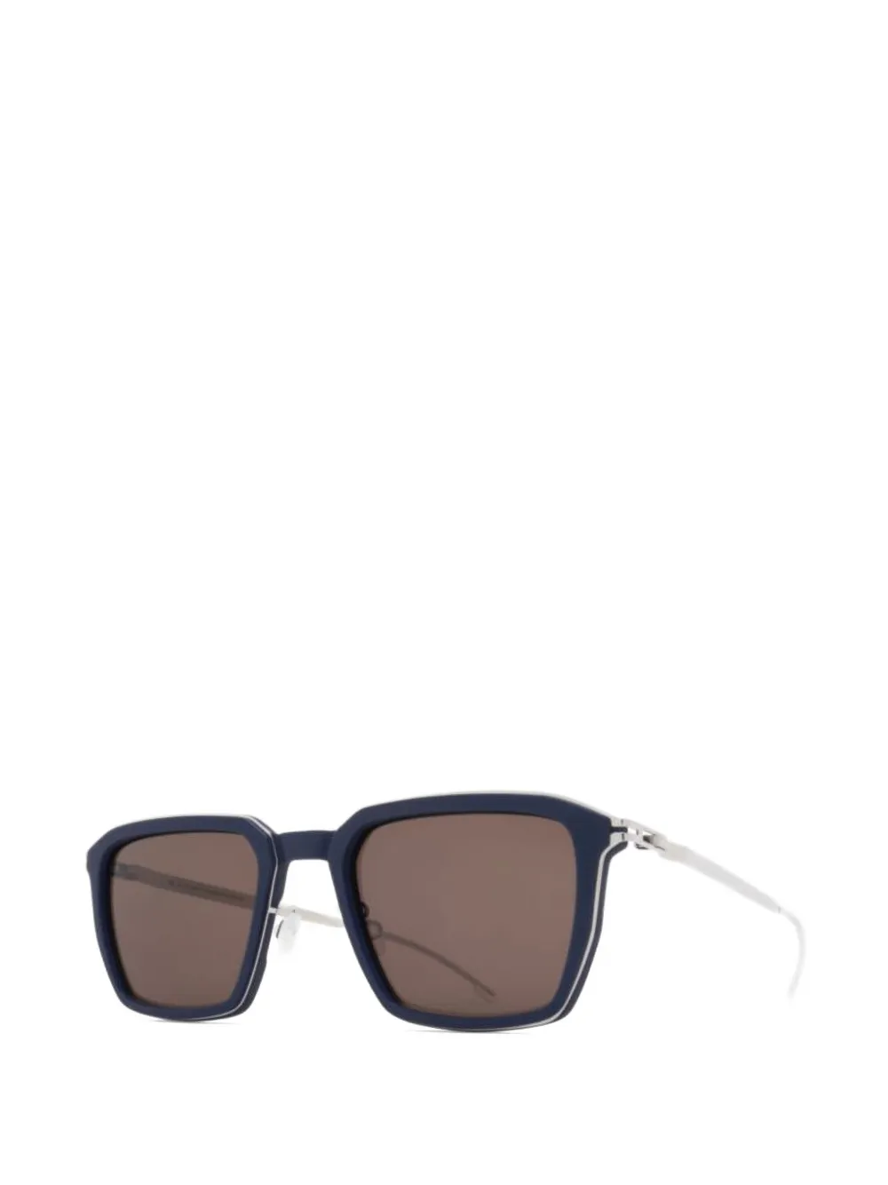Mykita Zonnebril met vierkant montuur - Blauw