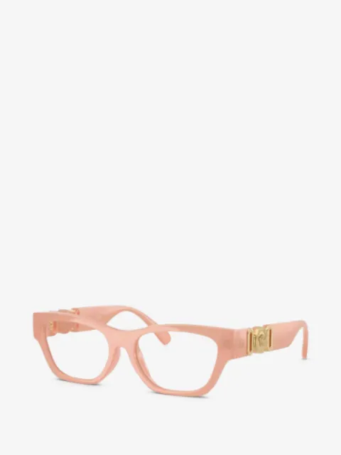 Versace Kids geometric logo glasses