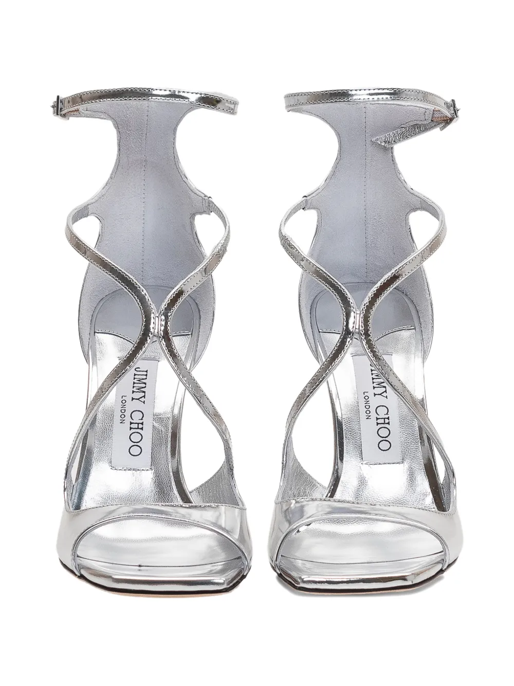 Jimmy Choo Azia strappy pumps Zilver