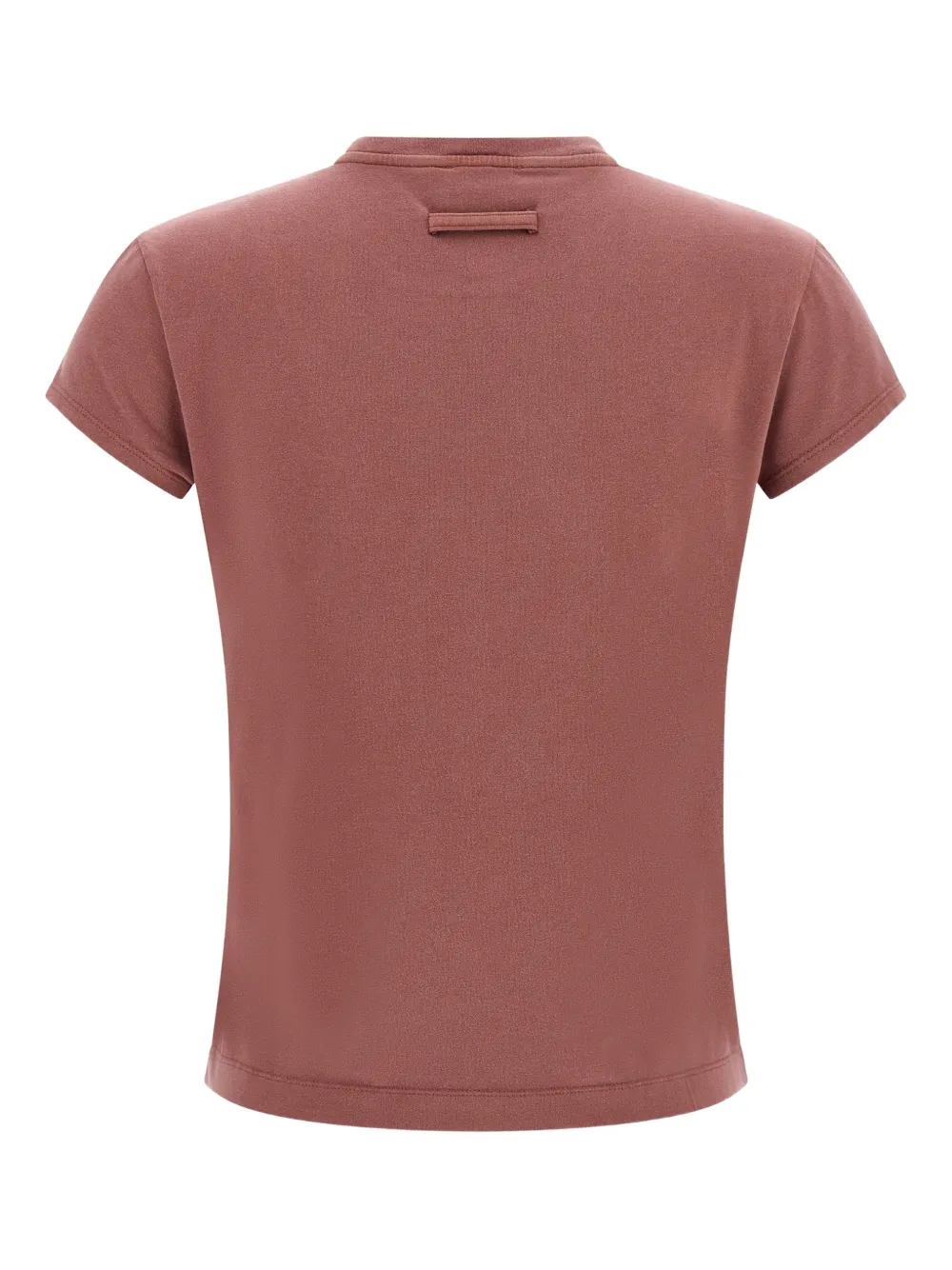 Jean Paul Gaultier The Needles T-shirt met borduurwerk en vervaagd effect Bruin