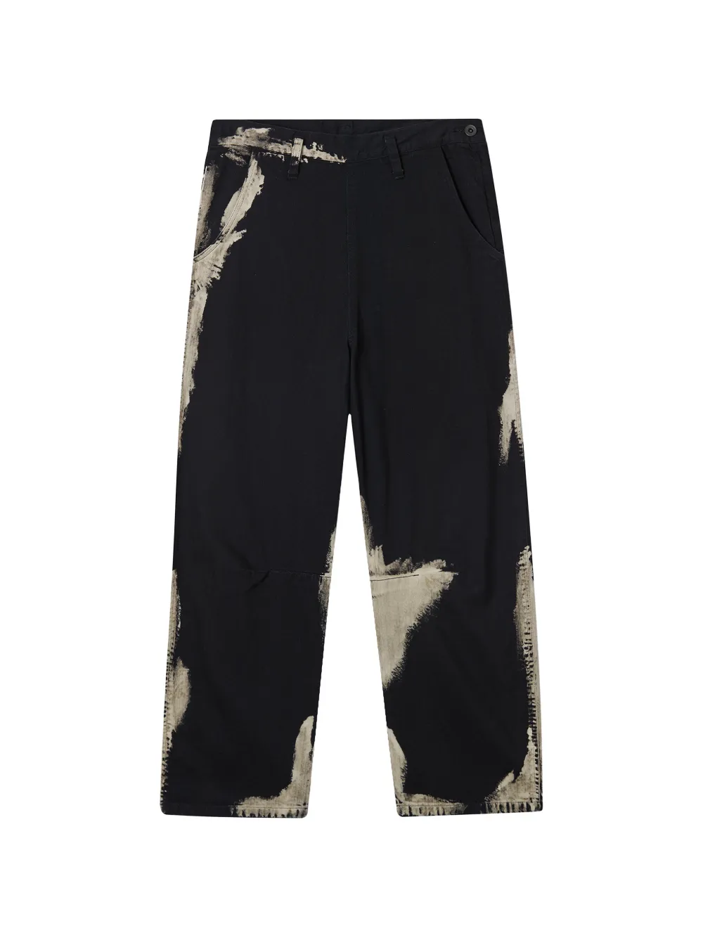 Y's Jeans con stampa - Nero