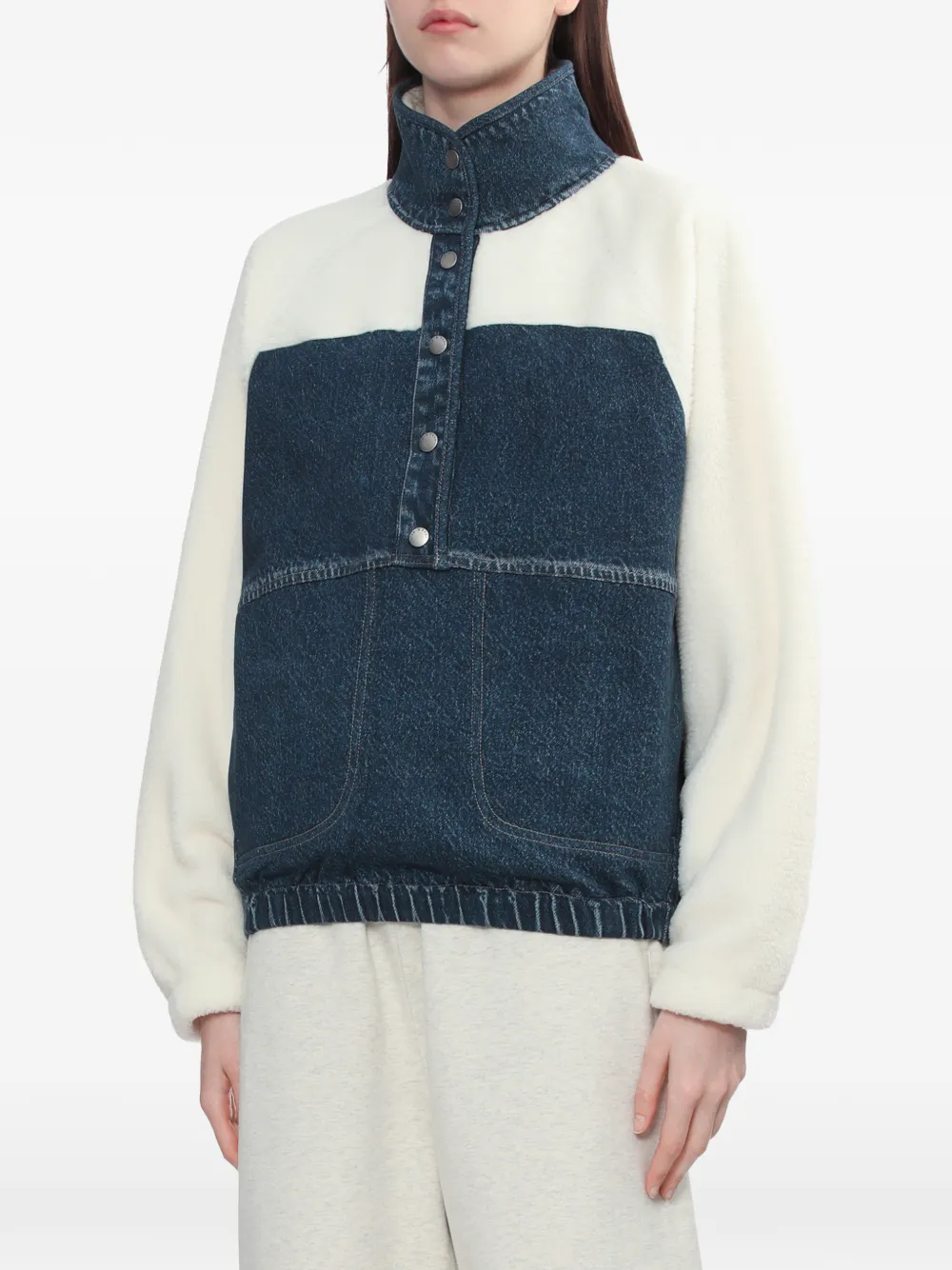  Rag & Bone Miramar Fleece Jacket - Neutrals 