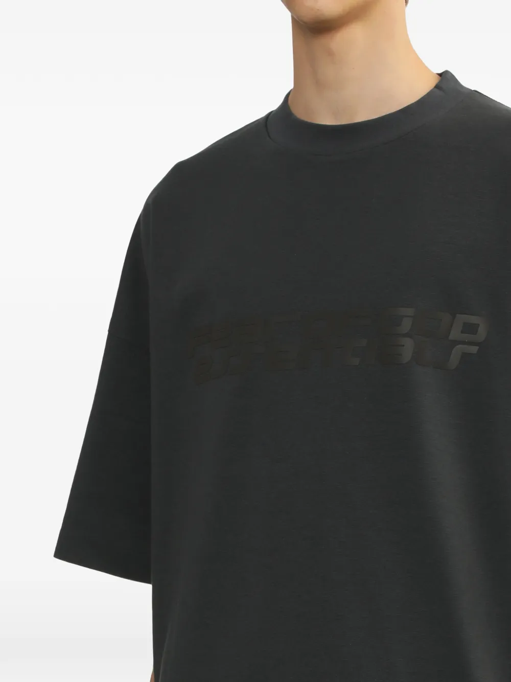 FEAR OF GOD ESSENTIALS T-shirt met logo Grijs
