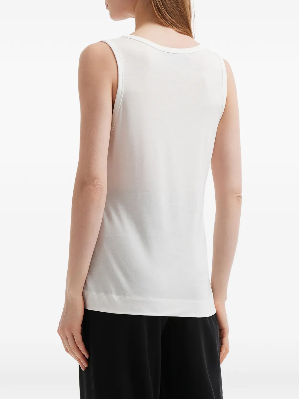 tie-detail tank top