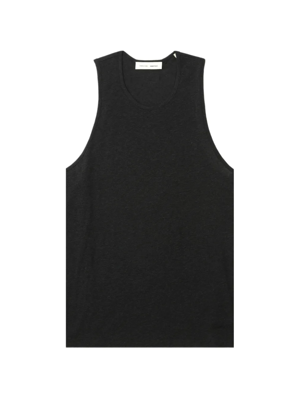 FEAR OF GOD ESSENTIALS ribbed tank top - Nero