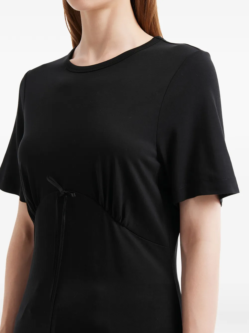 Simone Rocha T-shirt met lint Zwart