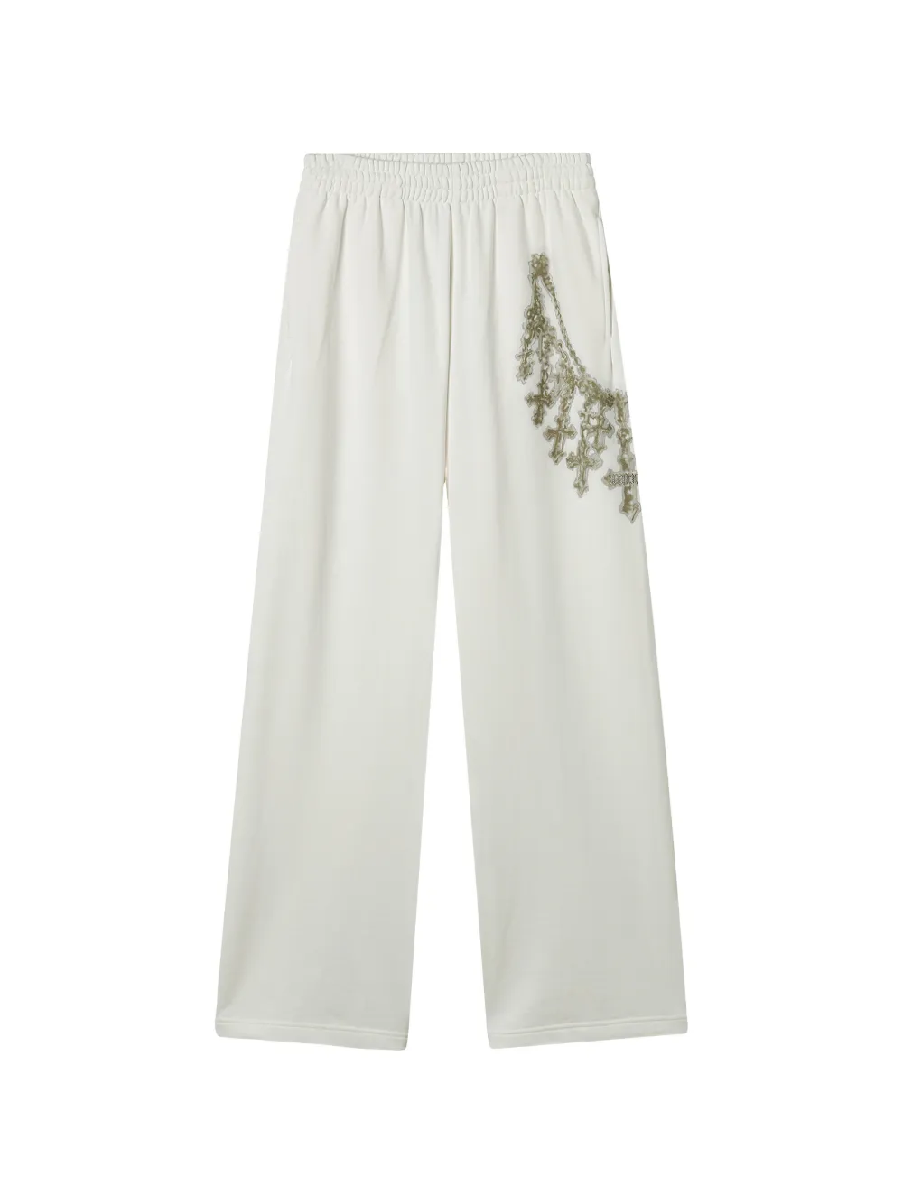 We11done embellishment trouser - Toni neutri