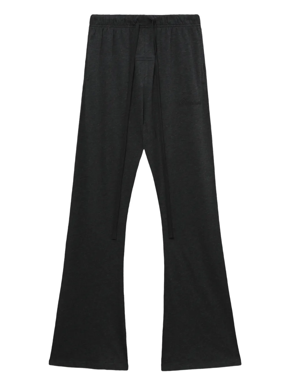 FEAR OF GOD ESSENTIALS drawstring-fastening flared track pants - Nero