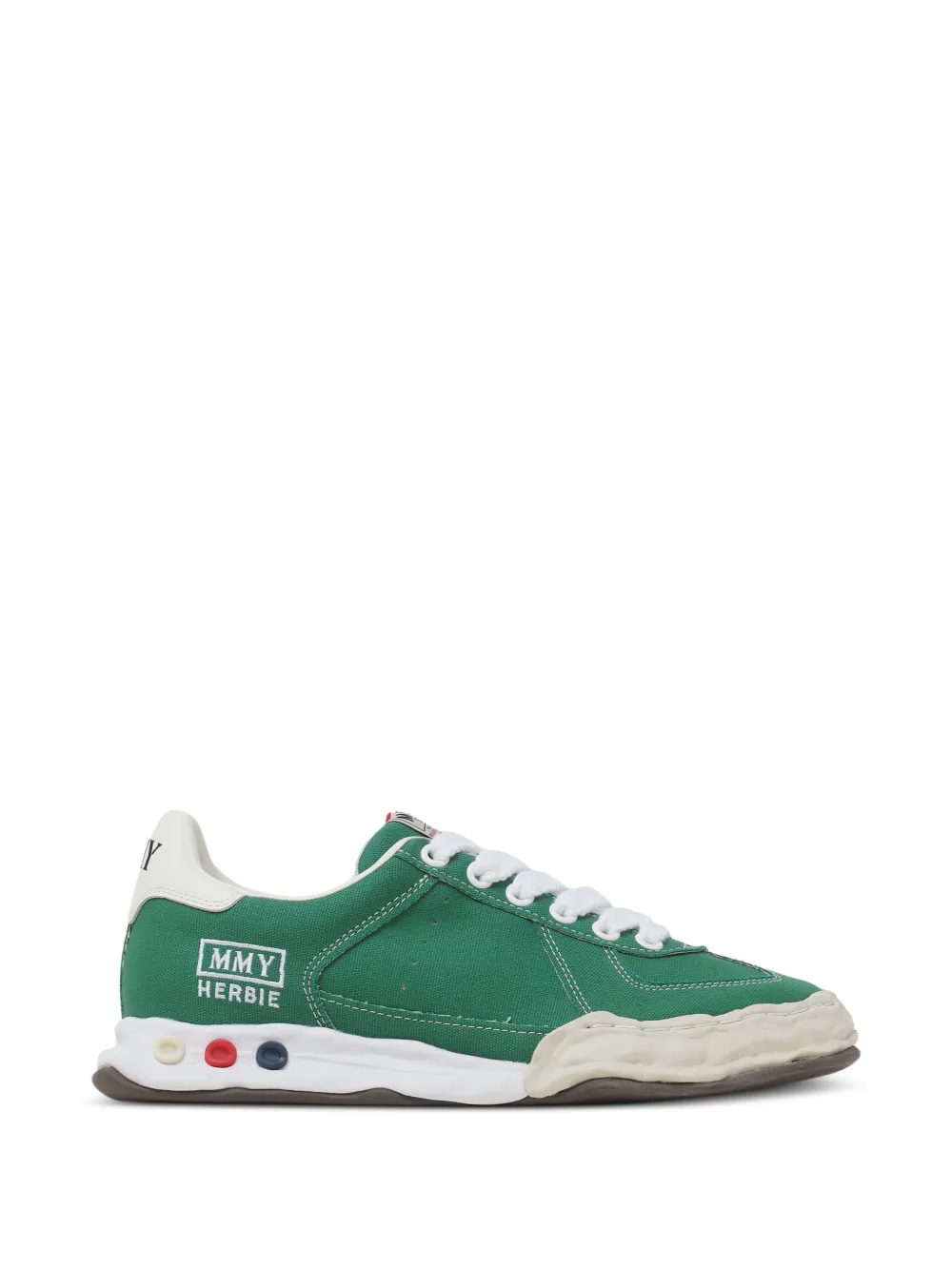 Maison MIHARA YASUHIRO Herbie canvas sneakers Groen