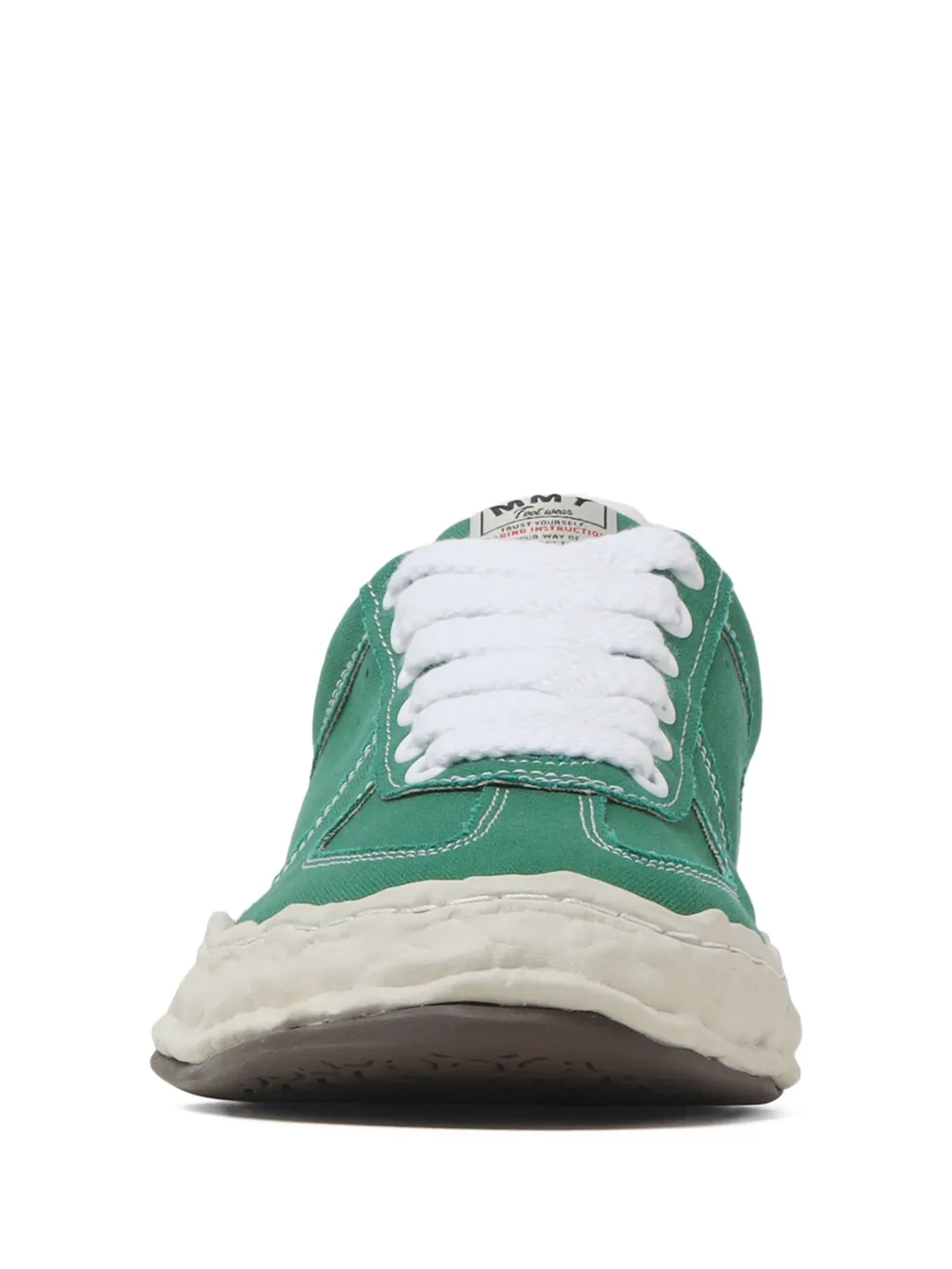 Maison MIHARA YASUHIRO Herbie canvas sneakers Groen