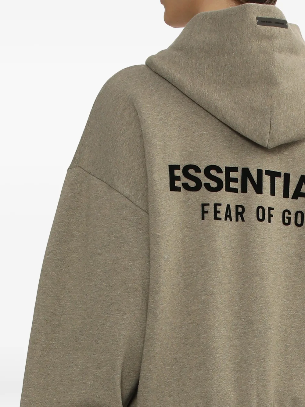 FEAR OF GOD ESSENTIALS Hoodie met rits Beige