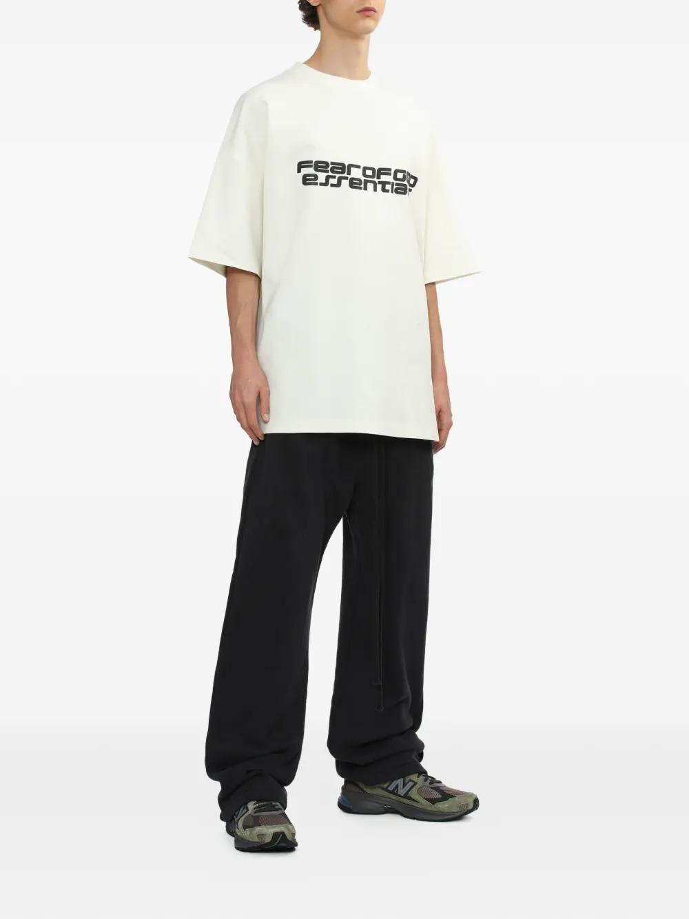 FEAR OF GOD ESSENTIALS 90'S short-sleeve T-shirt - Beige