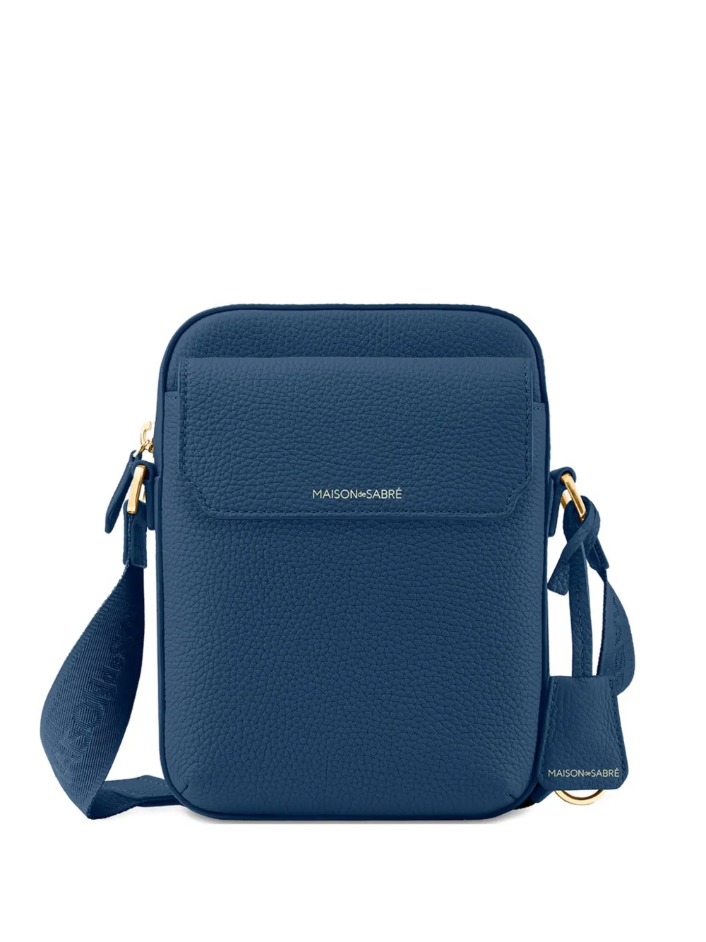 MAISON de SABRÉ small leather messenger bag - Blu