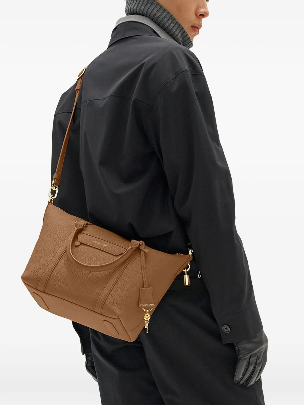  Maison De Sabré Small Weekender Tote Bag - Brown 