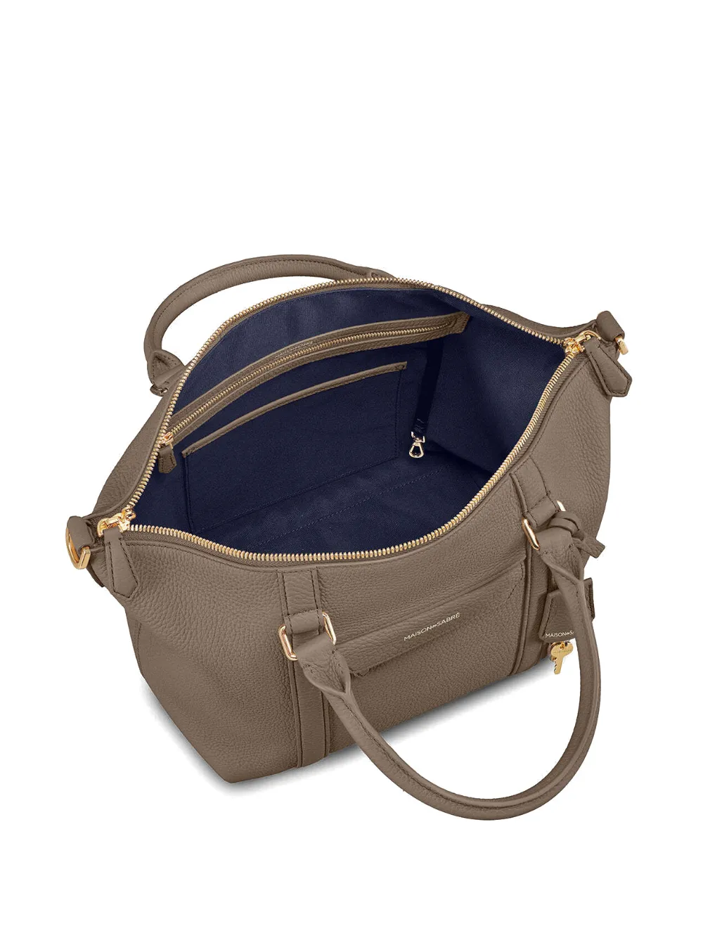 MAISON de SABRÉ Kleine Weekender shopper Bruin