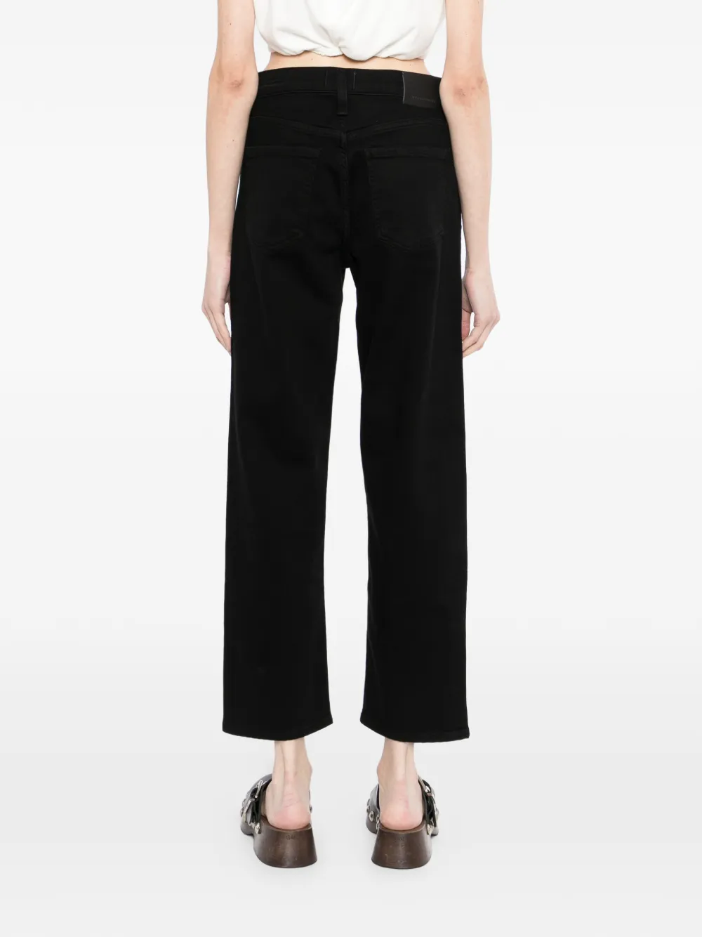 Citizens of Humanity Delfina straight jeans Zwart