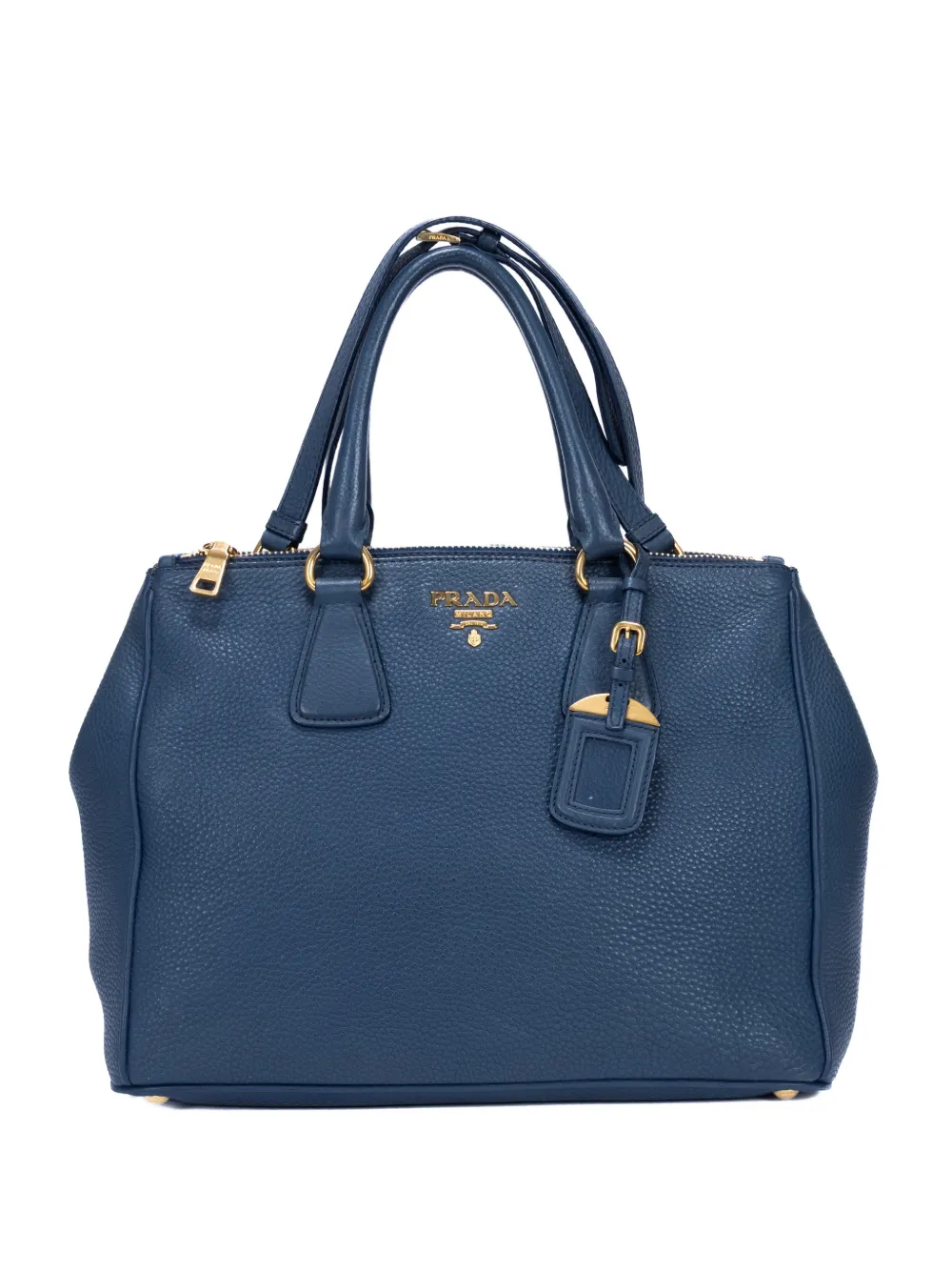 Prada Pre-Owned Borsa tote in pelle - Blu