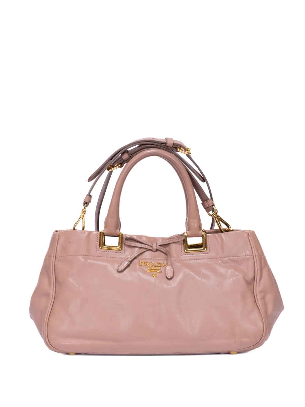 Prada Pre-Owned Borsa a mano con fiocco - Rosa