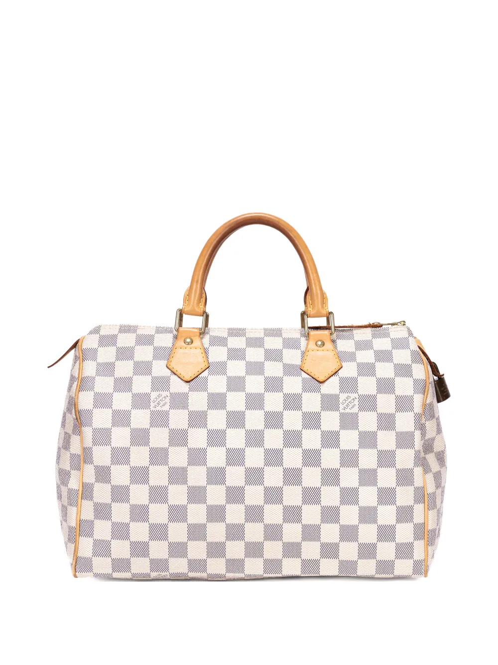 Louis Vuitton Pre-Owned Borsa tote 30 Speedy Damier - Bianco