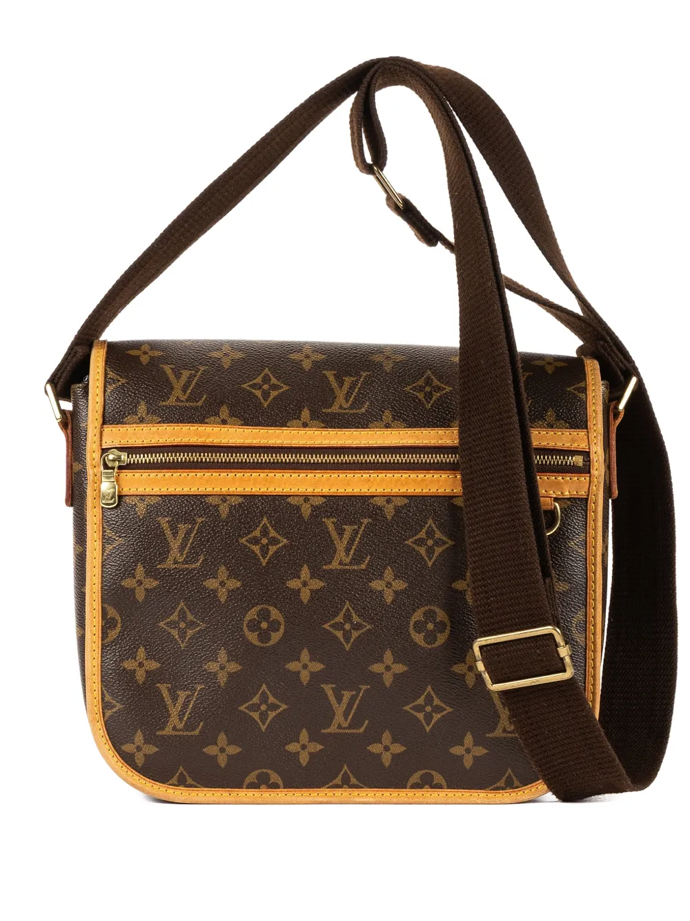 Louis Vuitton Pre-Owned Borsa a tracolla con monogramma - Marrone