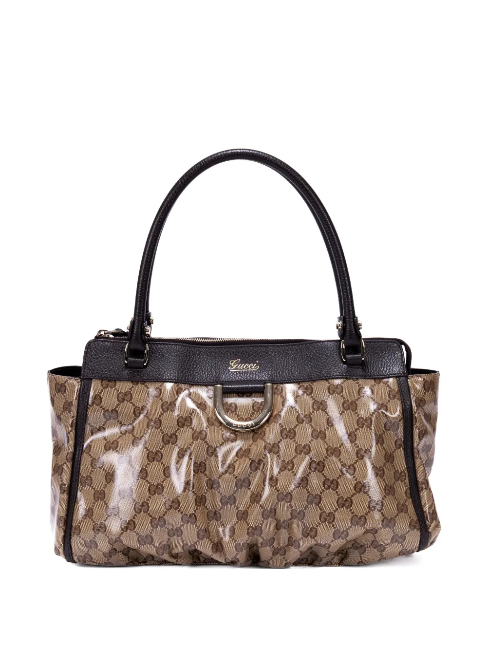 Gucci Pre-Owned Borsa tote GG Crystal Abbey - Toni neutri