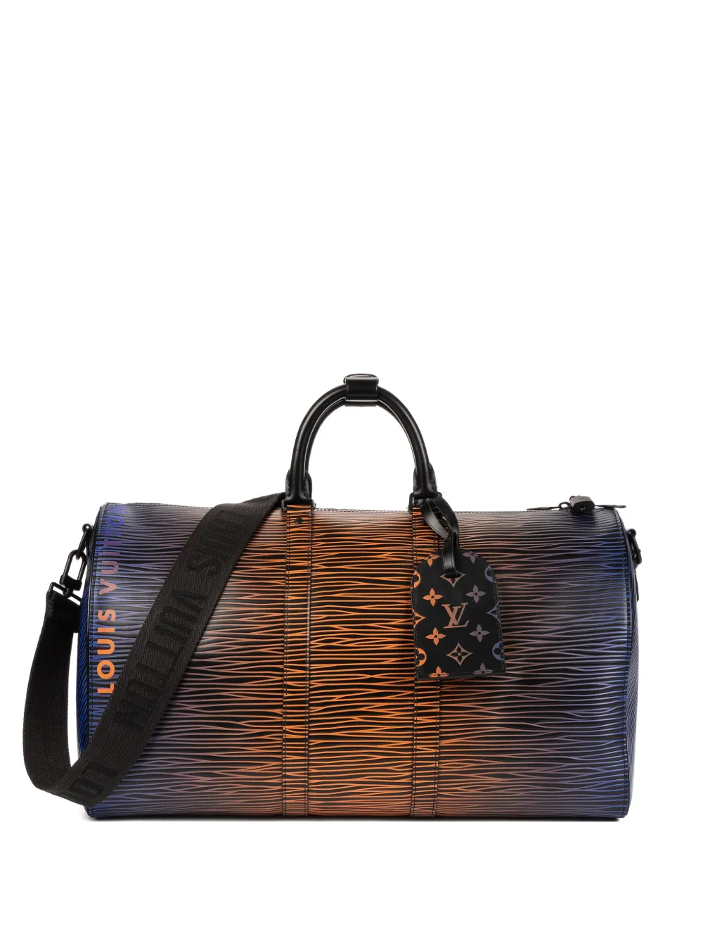 Louis Vuitton Pre-Owned Borsone Chip a righe - Blu