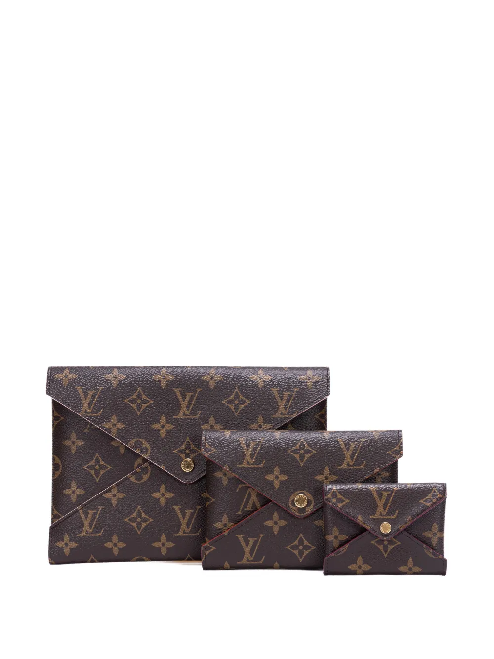 Louis Vuitton Pre-Owned Borsa a busta Kirigami - Marrone