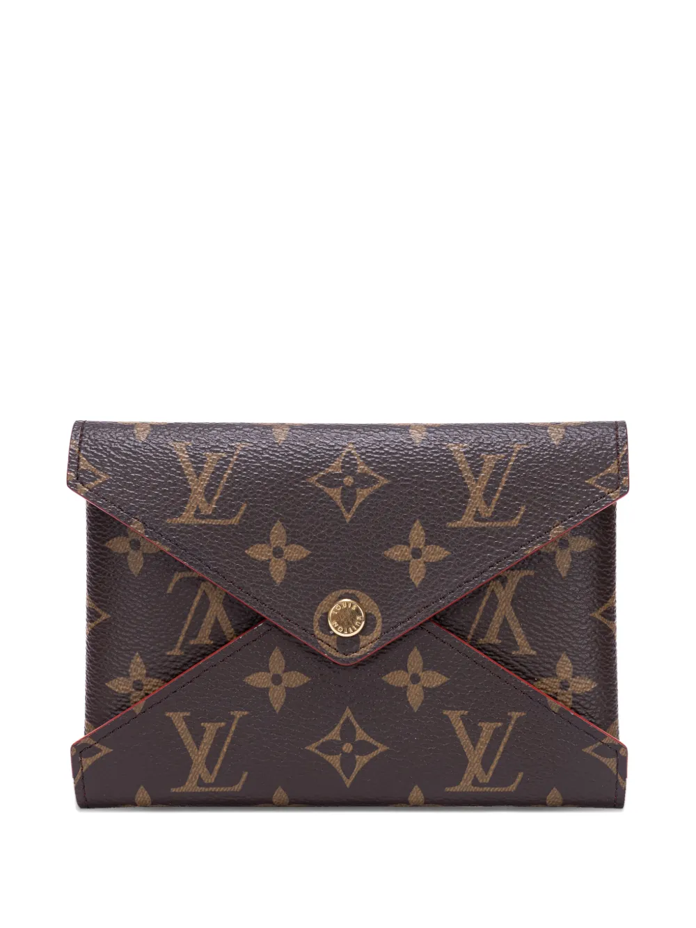 Kirigami Brown Patterned Envelope Bag