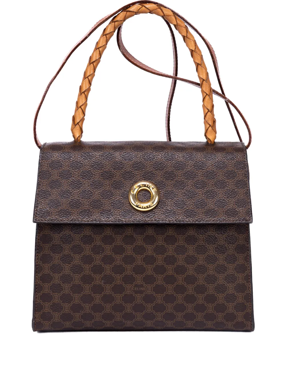 Celine Pre-Owned Kelly 2way Handtasche mit Klappe - Braun