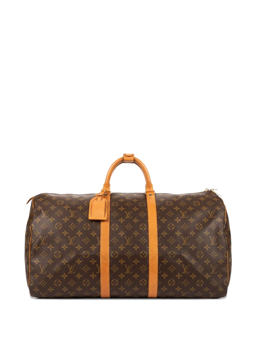 Louis Vuitton Pre-Owned Valigia con stampa - Marrone