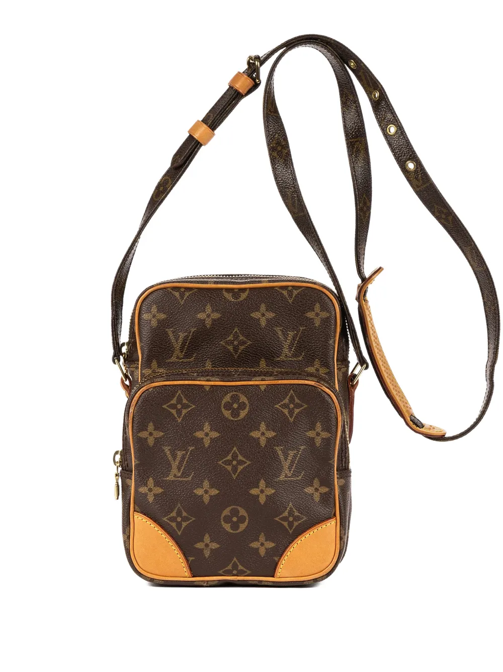 Louis Vuitton Pre-Owned Borsa a spalla con monogramma - Marrone
