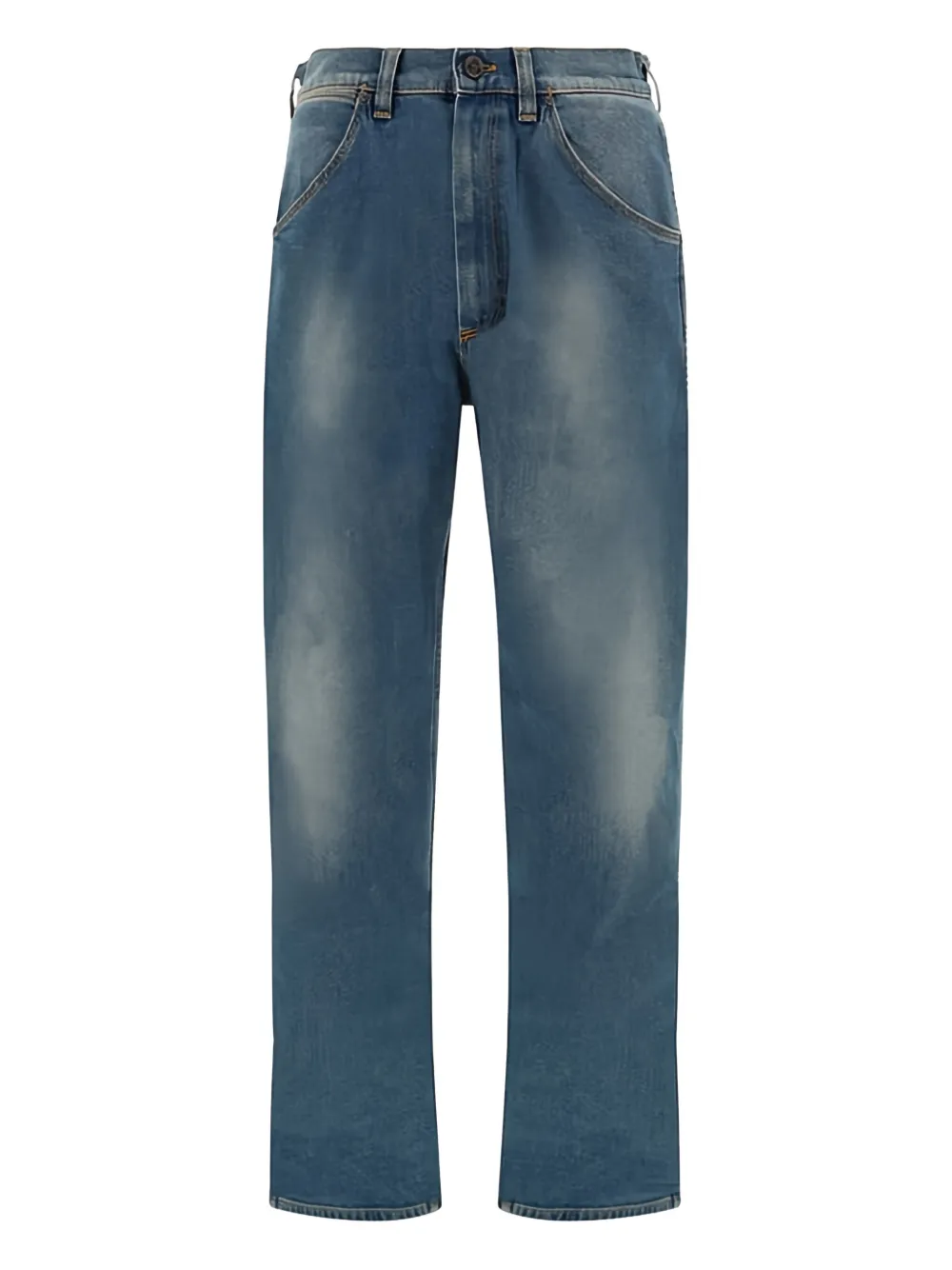 Vivienne Westwood washed-effect jeans - Blu