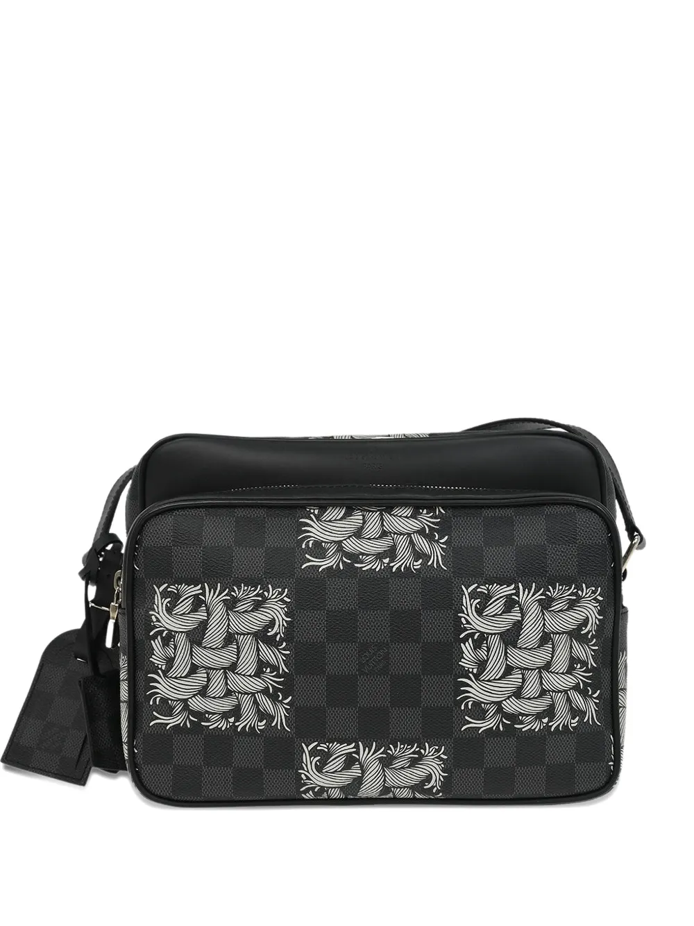 Louis Vuitton Pre-Owned Borsa a spalla Christopher Nemeth Nile Damier PM 2015 - Nero